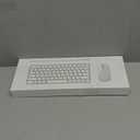 Bluetooth Keyboard and Mouse for Mac, Rechargeable, Mini Size, Ultra Slim, Quiet Typing, 4 Level DPI, Wireless Keyboard and Mouse Compatible with Mac, iPad, iPhone, MacBook Air/Pro