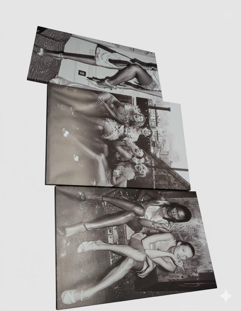 3Pcs Framed Vintage W..., 16x24"