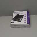 Ornin 2-Line Corded Telephone Systems for Small Business and House, Desk Phone Only (Black)