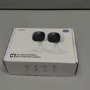 2K Cameras for Home Security-Outdoor/Indoor Camera for Dog/Cat/Pet/Nanny/Baby, Color Night Vision, White Light, Siren, 24/7 SD Recordings, Works with Alexa/Google Home, C1 (C1-White-2pack-2.4G)