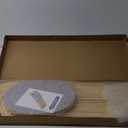 Wooden Slide Transfer Board,31x11" Transfer Board with Track Pulley Turntable, Made of Heavy-Duty Wood for Patient, Holds up to 500 Pounds, Suitable for Patient Senior and Handicap Move Assist