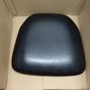 Flash Furniture Hard Black Vinyl Chiavari Chair Cushion, Pack of 1