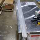 Prime-Line N 6876 By-Pass Mirror Door Bottom Track, 60 In., Roll-Formed Aluminum, Satin Nickel (Single Pack)