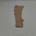 Doc Miller Thigh High Open Toe Compression Stockings 15-20mmHg for Varicose Veins, Pregnancy Support Open Toe Thigh High Compression Socks for Women and Men (Medium, Beige)