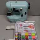 Sewing Machine, Mini Sewing Machine for Beginner with Eco-Friendly Material, Dual Speed Portable Sewing Machines with Extension Table, Light - Easy to Use, Best Gift for Kids and Women (Green-New)