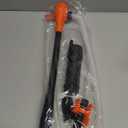 Portable Transfer Pump Battery Operated Electric Siphon Pump for Gas, Fuel, Diesel, Water Transfer 3.0 GPM Flow Oil Extractor, 47 Inches Hose-Easy to Use Hand Fuel Pump, Multi-Use Siphon Transfer Pump (1 Pack of Orange)