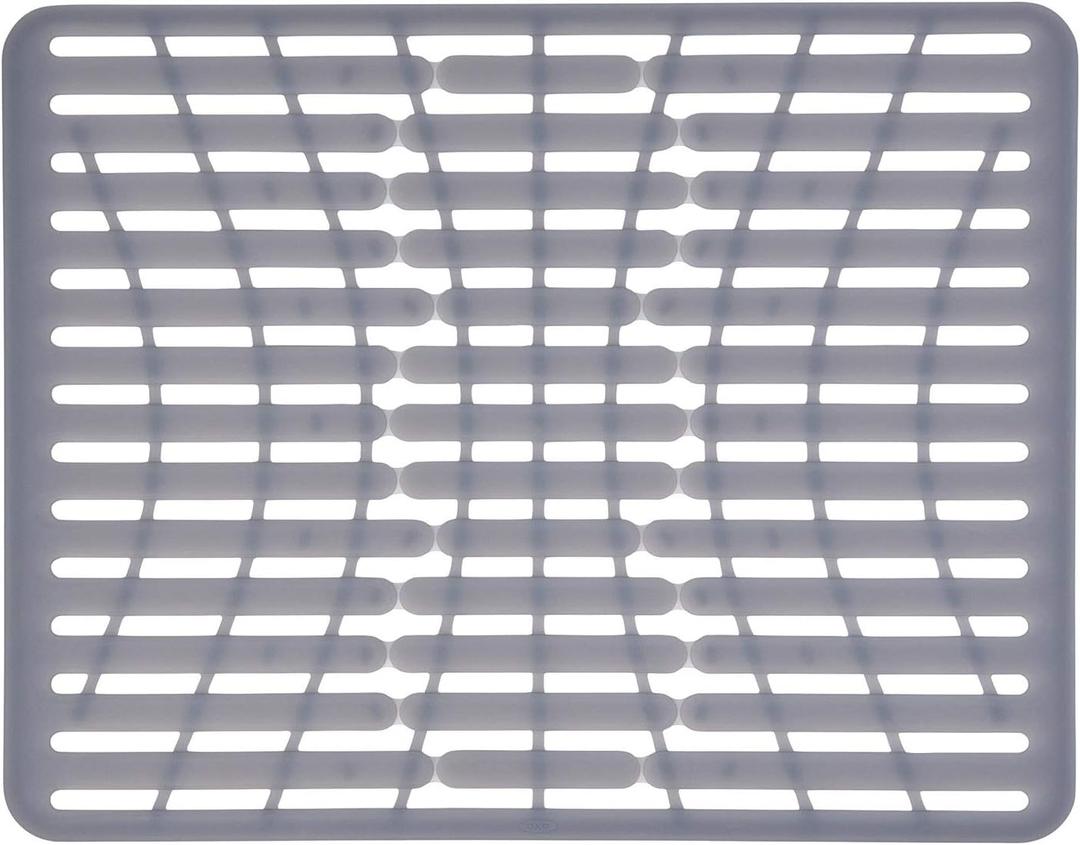 OXO Good Grips Silicone Sink Mat - Large,Silver
