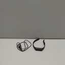 Fitness Tracker with Step Counter/Calories/Stopwatch, Activity Tracker, Health Tracker with Heart Rate Monitor, Sleep Tracker,1.10''AMOLED Touch Color Screen, Pedometer Watch for Women Men (Black)