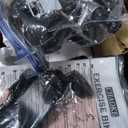 CHAOKE Exercise Bike, Quiet Adjustable Magnetic Stationary Bike for Home Cardio with App Compatible, 350LB Weight Capacity Indoor Cycling Bike with Large Seat, Dumbbell Rack, Pull Cords & LCD Display (Newly Upgraded Magnetic + App Compatible -Black Blue)