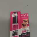 NYX PROFESSIONAL MAKEUP The Brow Glue, Extreme Hold Eyebrow Gel  Clear
