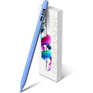 Pencil for Apple iPad 11th/10th/9th with LED Power Display, 15Mins Fast Charge, Stylus Pen for iPad 10/9/8/7/6th,11th A16,Air 11/13 M2/M3,Pro 11/13 M4,Pro 12.9",Air 5/4/3,Mini 7/6/5(Blue)
