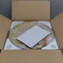 Flush Mount Ceiling Light Fixtures, 2-Light Gold Ceiling Mount for Farmhouse with Clear Glass Lampshade, Industrial Flush Mount Light Fixture Farmhouse for Hallway, Kitchen, Entryway and Foyer