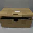 Qilery 170 Pcs Bakery Bags with Window Paper Cookies Bags Kraft with Tin Tie Lock 5.9 x 2.8 x 9.2 Inches Greaseproof for Cookies Coffee Beans Snacks Bread and Candy