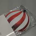 Nuanchu 4 Pcs Metal Christmas Balls Yard Signs Glitter Xmas Yard Sign Stake 21.3 Inches Xmas Waterproof Lawn Signs Christmas Outdoor Decorations for Outside Garden Patio Holiday Home Party Decor