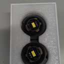 2PCS L1B LED Front Fog Light Bulbs Super Bright Lamp Bulb for 2021+ Hon'da Civic Accord CR-V Ridgeline Passport Acu'ra Integra 9000LM 3200K Fog Driving Lamp Bulb Assembly Plug and Play (Amber Yellow)