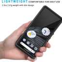 Lanhiem Pixel 7 Pro Case, IP68 Waterproof Dustproof Case with Built-in Screen Protector, Rugged Full Body Shockproof Protective Cover for Google Pixel 7 Pro, Black