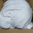 Amazon Basics Down-Alternative Pillows for Stomach and Back Sleepers, Soft Density, Machine Washable, 20 x 36 inches, White, 2-Pack, King
