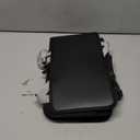 Portable Dog Car Seat for Small Dogs - Pet Booster Seat with Safety Leash, Adjustable Straps, Washable Cushion & Storage Pocket - Center Console Puppy Car Seat for Travel - Black