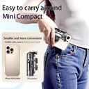 Selfie Stick Tripod, Tripod for iPhone Wireless Remote for Selfies, Pocket Size 4-16" high 4-in-1 Support 4.7-7" Mobile Phones Portable Stand for Video Recording Travel TIK Tok Vlog Live Broadcast