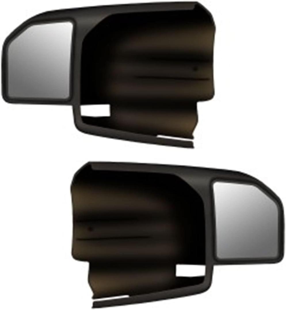 CIPA 11550 Custom Towing Mirror Set for Ford 15-Current , Black