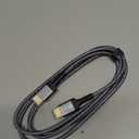 HDMI Cable 6.6 ft, Highwings 4K HDMI 2.0 Cord with High-Speed No Flickering, Nylon Braided & Gold-Plated Connectors, HDR, Ethernet, ARC, 3D, HDCP 2.2, Compatible with 4K TVs, Monitor, Streaming Device (Grey)