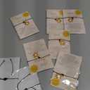 Tondiamo Sets Baby Shower Favor for Guest Adjustable Bracelet Thank You Message from The Bump Card Gold Sun Wish Charm Bracelet for Gender Reveal Return Gift Here Comes The Son Party Favor