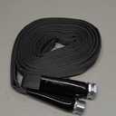 Garden Hose 25ft, Made of TPU(Not PVC), Ultra-Light & Flexible Water Hose, Non-Shrinking, Easy to Store, Drinking Water Safe Material, All-weather, Black&Gray