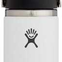 Hydro Flask 12 oz Wide Mouth Bottle with Flex Sip Lid White