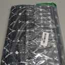 Lahome Moroccan Black Area Rug for Living Room 3x5 Non-Slip Washable Stain Resistant Large Kitchen Rugs Throw Low-Profile Soft Bedroom Carpet Geometric Print Rug for Entryway Dining Room Hana