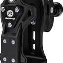 Extra Large Motorcycle Cup Holder Anti Theft, Mathtoxyz Bike Water Bottle Holder 1.95  3.6 inch Universal Size Handlebar Drink Holder Cage for Moto Bicycle, Boat, Scooter, Stroller, Wheelchair