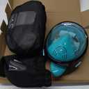 Greatever G2 Full Face Snorkel Mask with Latest Dry Top System,Foldable 180 Degree Panoramic View Snorkeling Mask with Camera Mount,Safe Breathing,Anti-Leak&Anti-Fog (Large/ X-Large, Green)