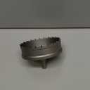 Mollom (4-1/2"|115mm) Heavy Duty Carbide Hole Saw with 2 Pilot Drill Bits, Hole Cutter cuts Stainless Steel, mild Steel, Iron, Copper, Brass, Plastic