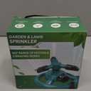 Sprinklers for Yard, Water Sprinkler for Lawn, 360 Degree Rotating Lawn Sprinkler for Yard Large Area, Sprinklers for Kids, Pets Playing