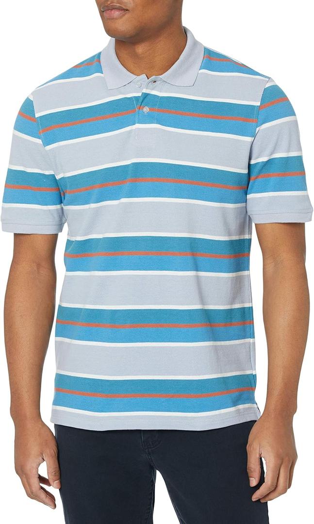 Amazon Essentials Men's Regular-Fit Cotton Pique Polo Shirt