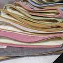 HAPPYHEIDI Dark Gray Corduroy Makeup Bag Cosmetic Toiletry Travel Pouch, Make Up Accessory Purse Organizer, Canvas Lined