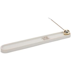 Incense Holder, 9.13" Resin Incense Holder for Sticks,Non-Slip Base, Handmade Incense Burner for Meditation Yoga SPA,Home Office Table Decor