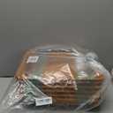 Eccliy 6 Pack Wicker Bread Baskets 15.8 Inch Woven Serving Basket for Gifts, Poly Wicker Storage Rectangle Rattan Display Trays for Bread Food Vegetables Fruit Snacks Tabletop Restaurant Home