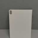 Folio Case for iPad Air 11 inch M2/M3 (2024/2025), iPad Air 5th/4th Generation (2022/2020) 10.9 Inch with Detachable Clear Back Shell, 2nd Gen Pencil Charging, Auto Sleep/Wake (White Cream)