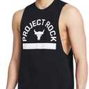 Under Armour Men's Project Rock Payoff Graphic Sleeveless T Shirt, Large