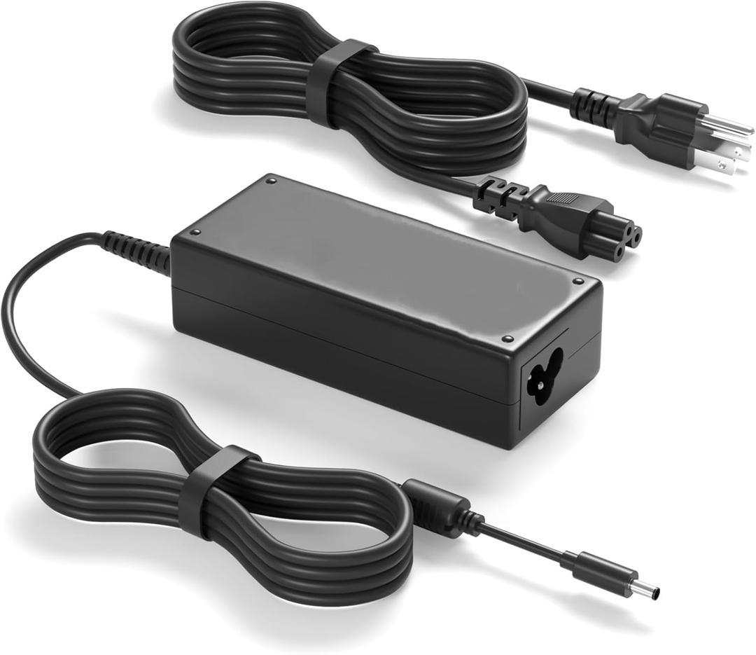 BIYTC 65W Laptop Charger Compatible with Dell Latitude 3520 3420 3510 3440 3450 3150 3550 vostro 3530 3520 3510 3420 5502 Laptop Power AdapterOnly Compatible with 4.5 * 3.0mm Round Connector