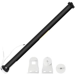 Blindsmart Rechargeable Tuya Zigbee Roller Blinds Motor for 38mm Tube, Motorized Window Shades Automatic Blinds Curtain Opener APP Control, Zigbee Hub Required (Only Motor), 3"W x 17"H