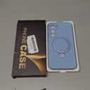 for Samsung Galaxy S23 Plus Case with Magnetic Invisible Stand [Compatible with Mag-Safe] Military Drop Tested [Full Camera Protection] Silicone S23 Plus Cases for Men Women, Blue