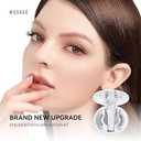 WOSADO Soft Magnetic Eyelashes Kit with Applicator, [Tulip] 22mm Reusable Gluefree Wispy Magnetic Lashes, Crueltyfree False Lashes, Waterproof, Lightweight, Suit for Heavy Makeup