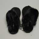 Nine West Women's Scuff Extra Soft Slippers (9-10, Black)
