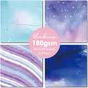 2 x Shimmer Sky Galaxy Watercolor 12x12 Paper Pad Pack Scrapbook Cardstock Decorative Patterned Paper for Card Making Journaling Planner Origami Scrapbook Paper Scrapbooking Supplies