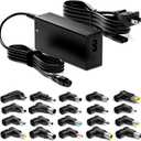 Belker 90W Universal Laptop Charger AC Adapter Power Cord with USB C Replacement for Dell HP Acer Asus Lenovo IBM Toshiba Samsung Google MacBook Pro Fujitsu Notebook Ultrabook Chromebook with 20 Tips