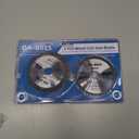 3Pack 4-1/2-Inch 40T TCT Circular Saw Blade with 7/8-Inch Arbor, Carbide Tipped Teeth General Purpose Hard & Soft Wood Cutting Saw Blade for Angle Grinder