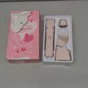 Bikini Trimmer for Women - Painless Electric Razors for Silk Skin,Cordless Body Shaver for Trip,Replaceable Lady Facial Razor, IPX7 Waterproof&Easy Cleaning, Ceramic Blade, Gifts for Women (Pink)