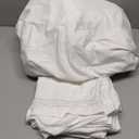 Queen Size 4 Piece Sheet Set - Comfy Breathable & Cooling Bed Sheets Set - Hotel Luxury Bedding for Women, Men, Kids, Teens, Boys & Girls - Deep Pockets, Soft, Wrinkle Free - Oeko-Tex - Antique White