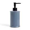 Ceramic Soap Dispenser - Blue Liquid Hand Soap Dispenser Bathroom, Modern Refillable Dish Wash Soap Bottle for Kitchen, ANTIS'S HOME